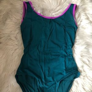 Yumiko Veronique Leotard in Altura and Orchid